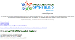 Desktop Screenshot of nfbofmt.org