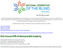 Tablet Screenshot of nfbofmt.org